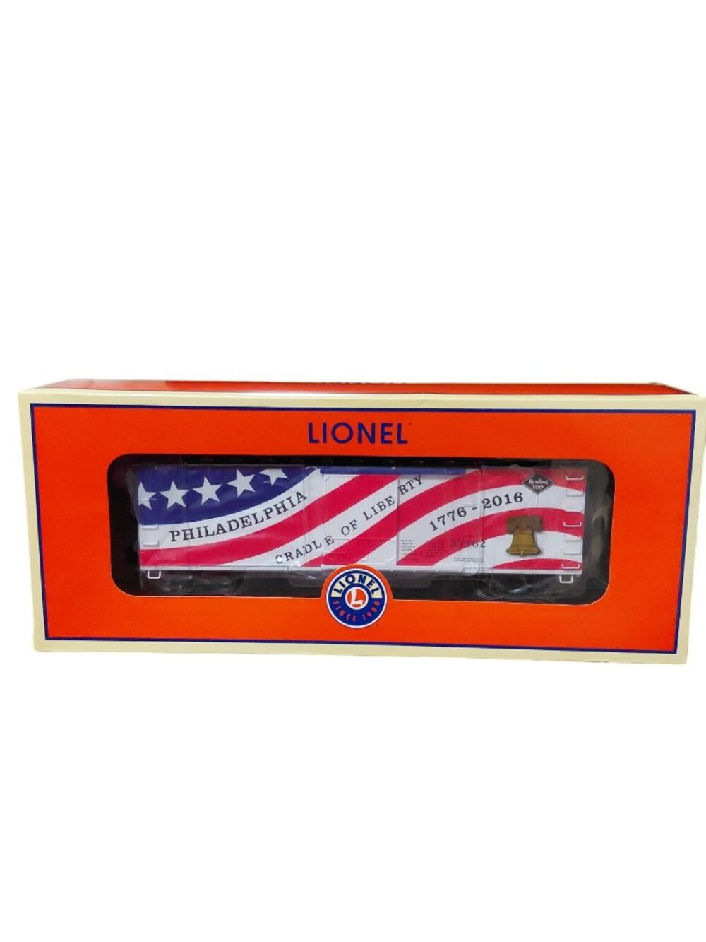 Lionel Lots Philadelphia Double Sheathed Boxcar 6-83862 O Scale Model Train NIB